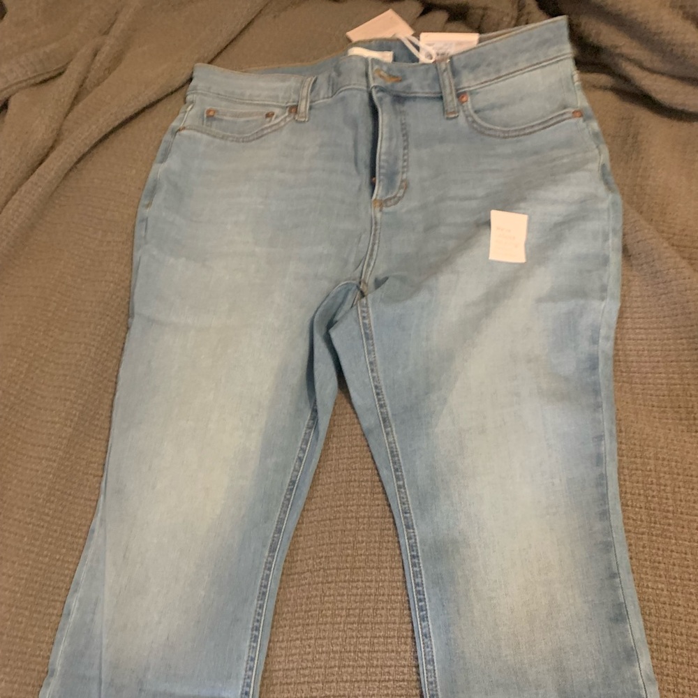 Petite ankle skinny jeans